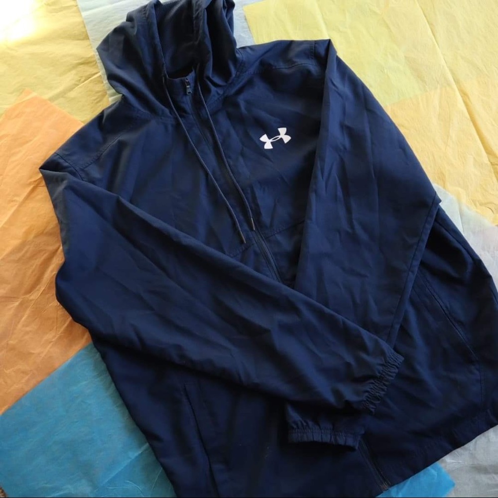 Under Armour Navy Mesh Jacket